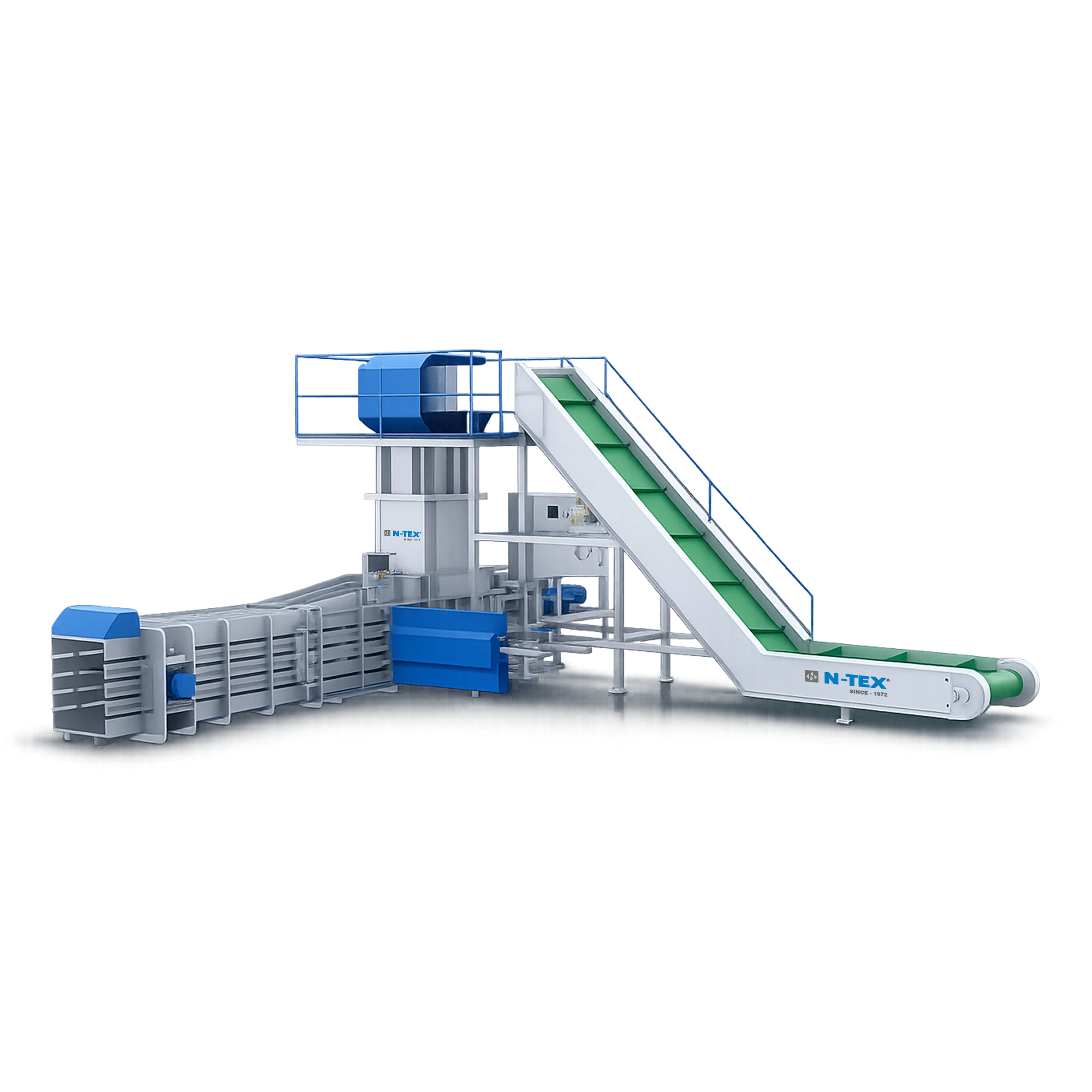 Semi Automatic Baler Machine